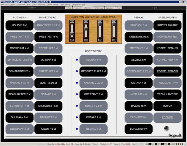 uitgebreid register paneel